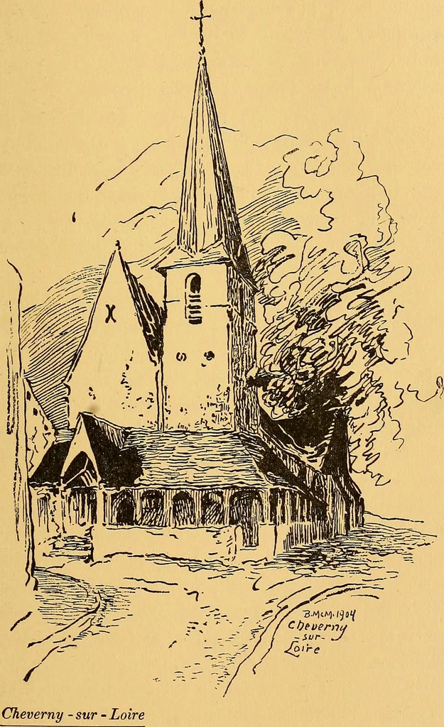An illustration from Castles and chateaux of old Touraine and the Loire country, 1906, leaf 158
