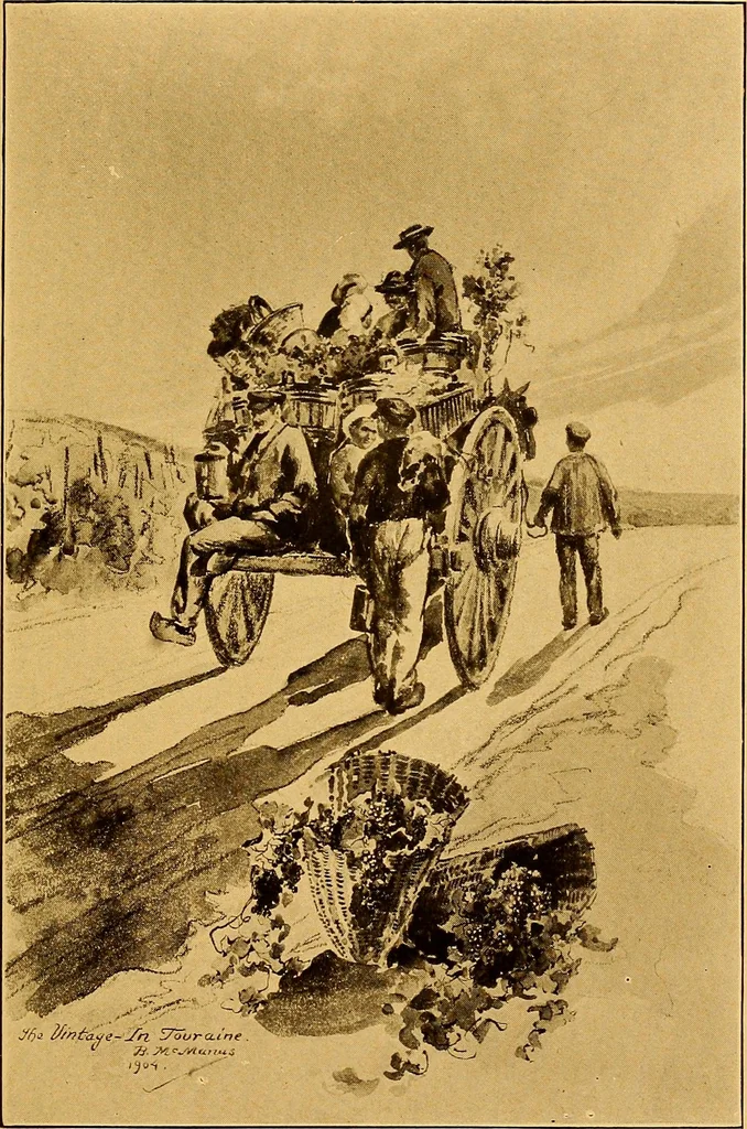 An illustration from Castles and chateaux of old Touraine and the Loire country, 1906, leaf 194