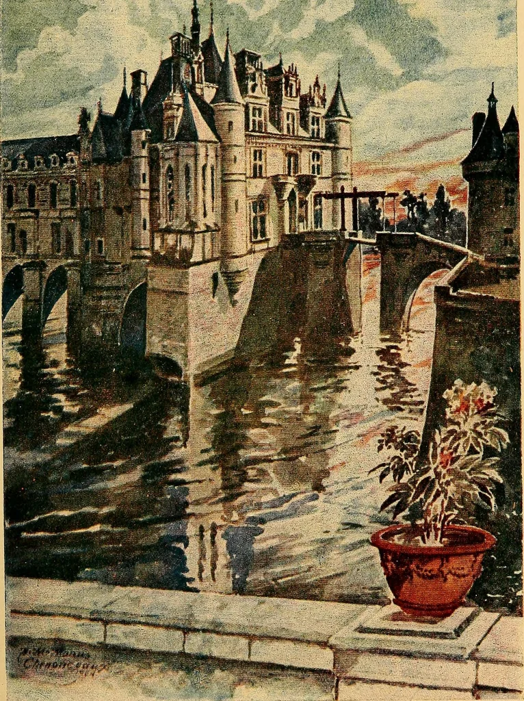 An illustration from Castles and chateaux of old Touraine and the Loire country, 1906, leaf 238