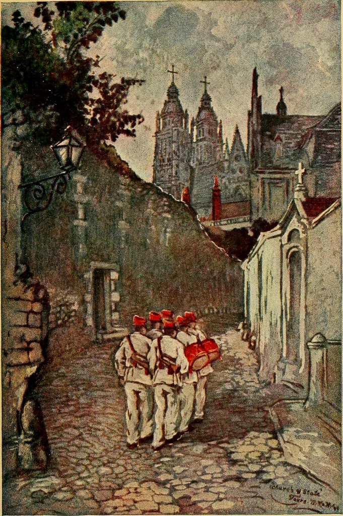 An illustration from Castles and chateaux of old Touraine and the Loire country, 1906, leaf 278