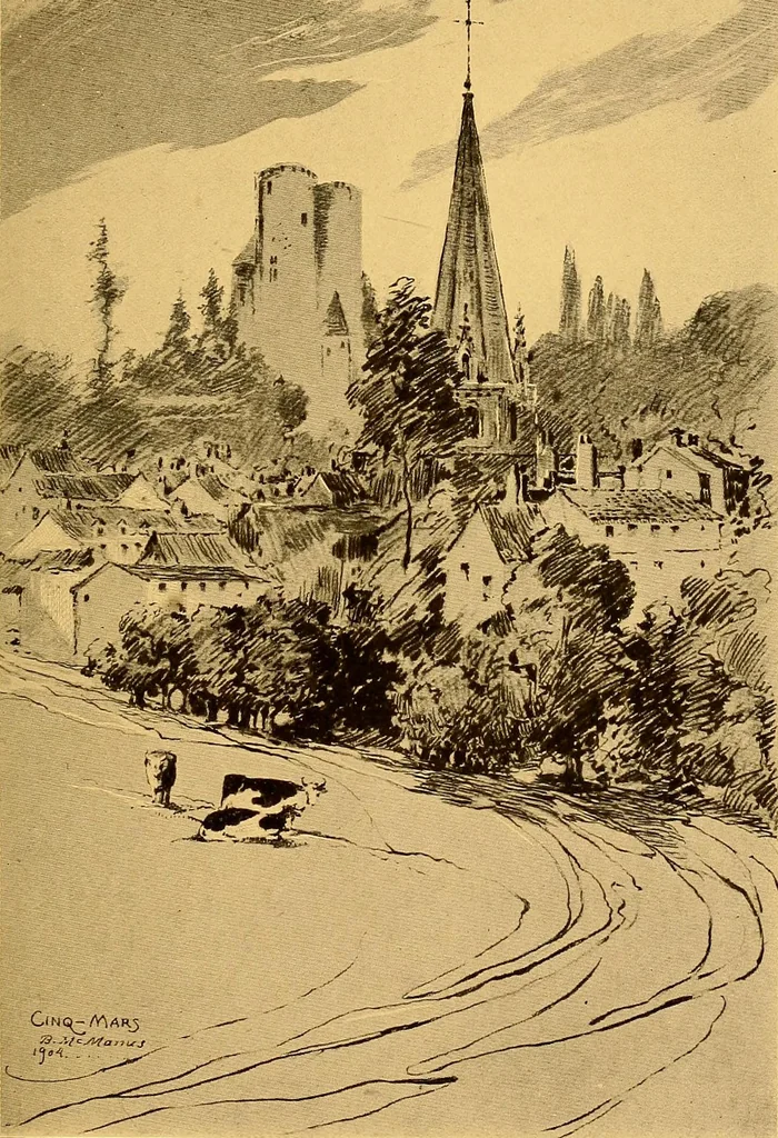 An illustration from Castles and chateaux of old Touraine and the Loire country, 1906, leaf 306
