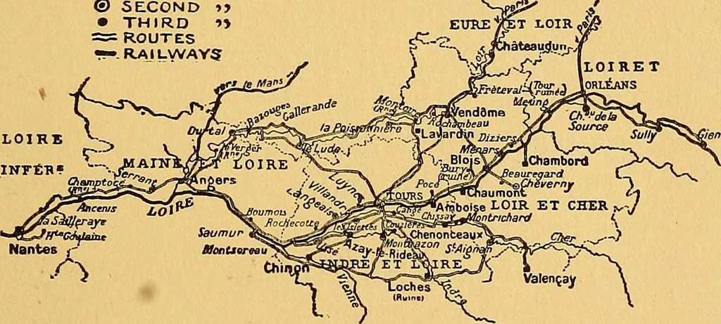 An illustration from Castles and chateaux of old Touraine and the Loire country, 1906, leaf 32