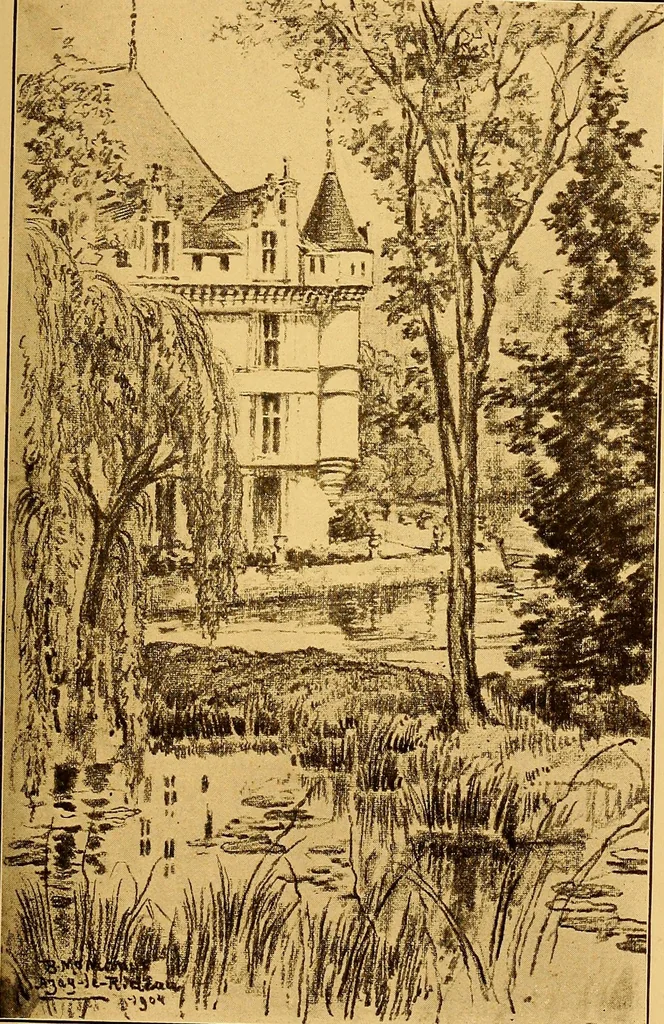 An illustration from Castles and chateaux of old Touraine and the Loire country, 1906, leaf 326