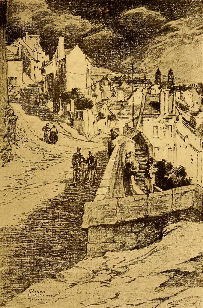 An illustration from Castles and chateaux of old Touraine and the Loire country, 1906, leaf 338