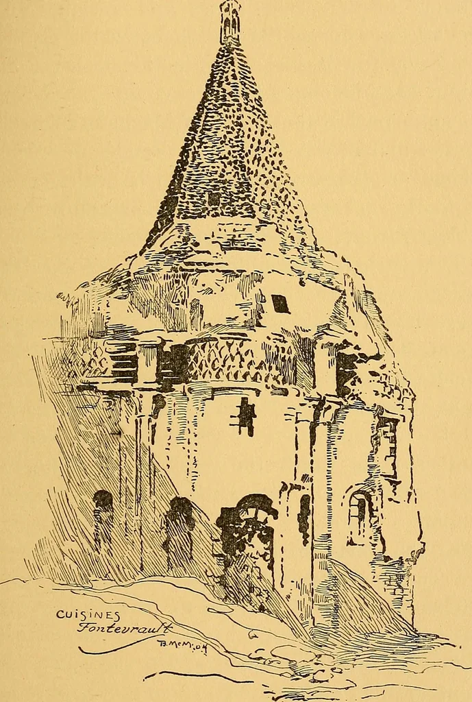 An illustration from Castles and chateaux of old Touraine and the Loire country, 1906, leaf 354