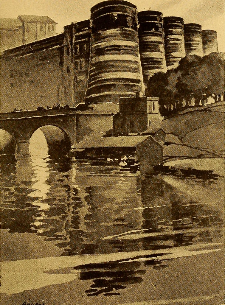An illustration from Castles and chateaux of old Touraine and the Loire country, 1906, leaf 382