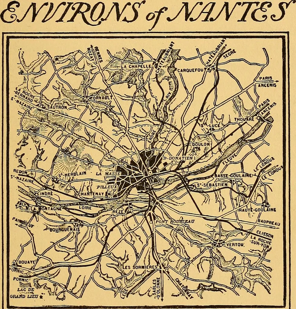 An illustration from Castles and chateaux of old Touraine and the Loire country, 1906, leaf 392