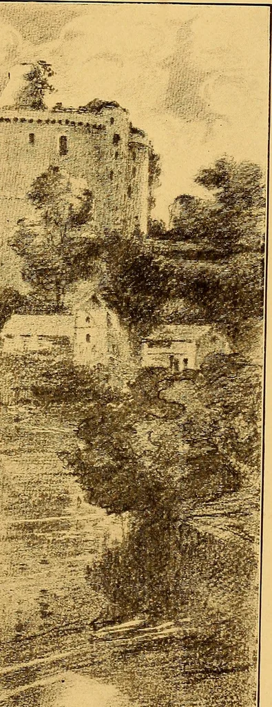 An illustration from Castles and chateaux of old Touraine and the Loire country, 1906, leaf 402
