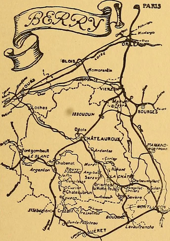 An illustration from Castles and chateaux of old Touraine and the Loire country, 1906, leaf 410