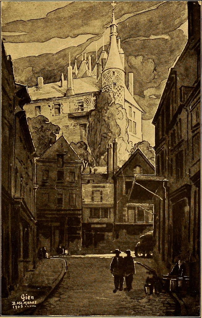 An illustration from Castles and chateaux of old Touraine and the Loire country, 1906, leaf 416