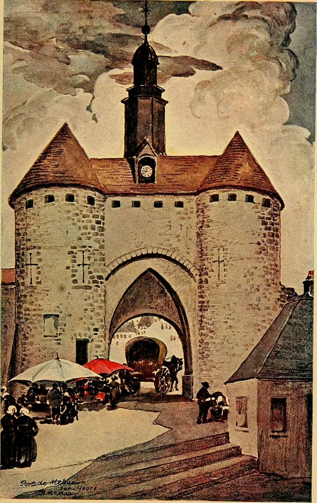 An illustration from Castles and chateaux of old Touraine and the Loire country, 1906, leaf 428