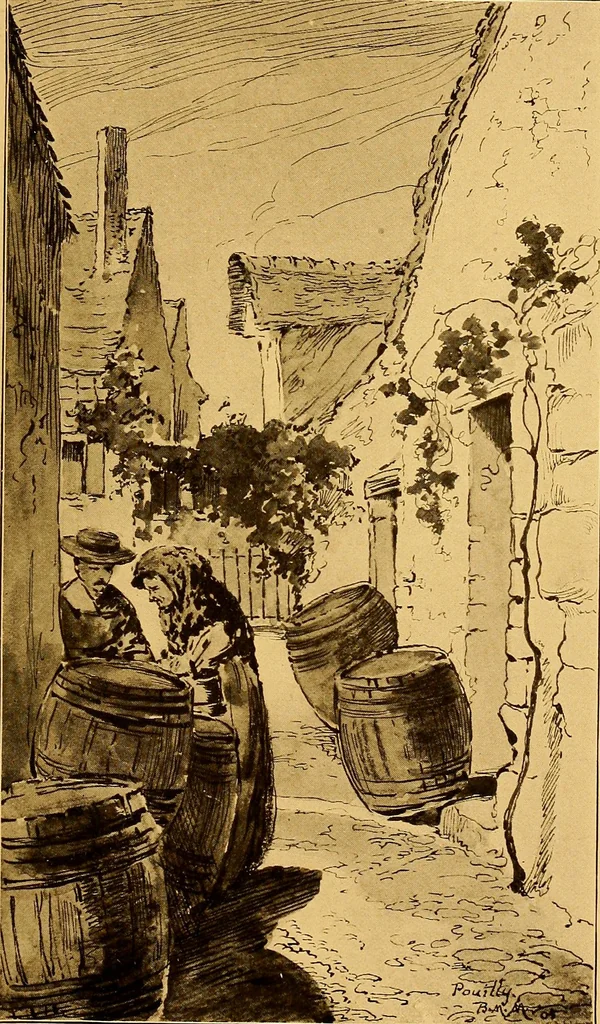 An illustration from Castles and chateaux of old Touraine and the Loire country, 1906, leaf 438