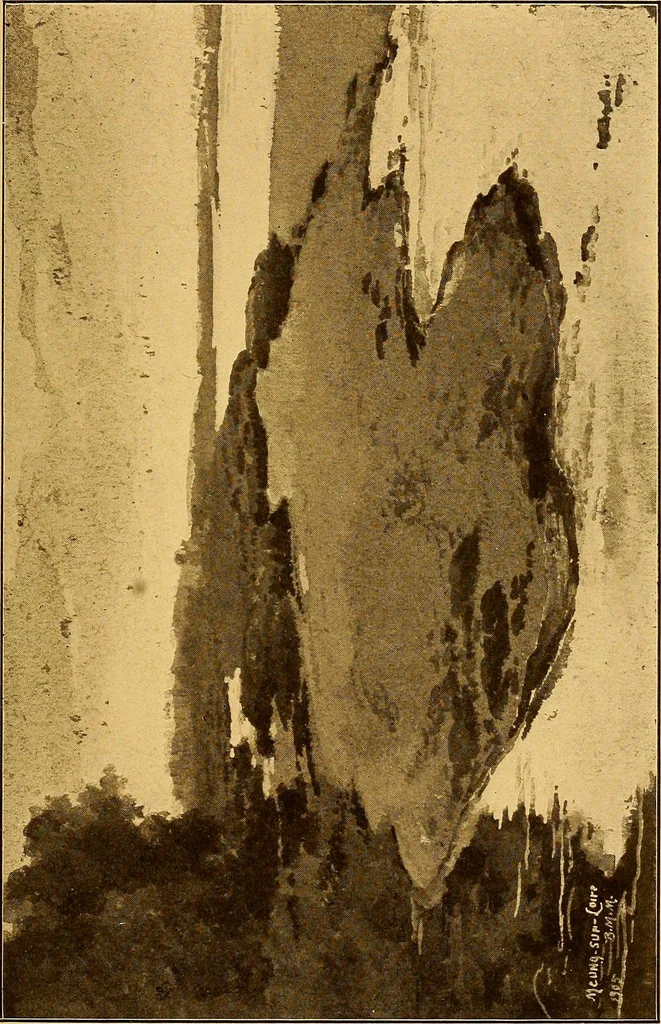 An illustration from Castles and chateaux of old Touraine and the Loire country, 1906, leaf 78