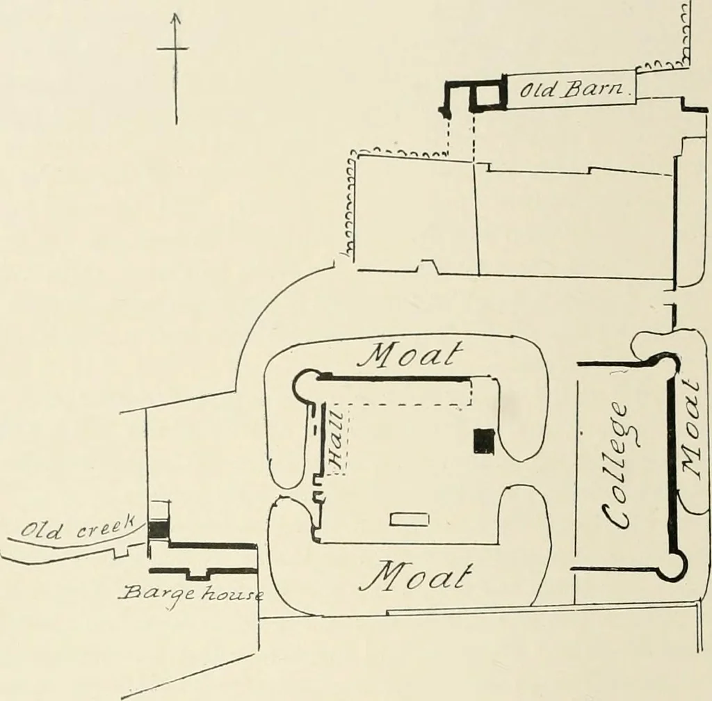 An illustration from The castles of England, their story and structure, 1896, leaf 345