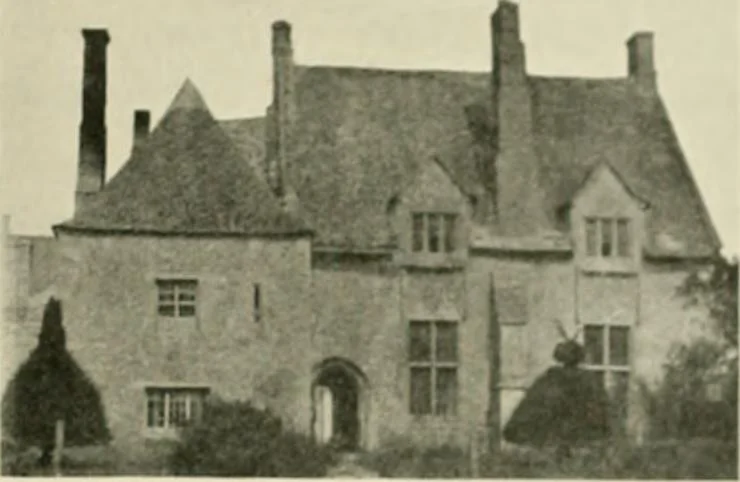 An illustration from The castles of England, their story and structure, 1896, leaf 384
