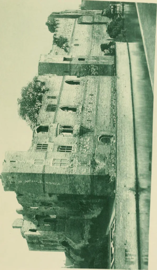 An illustration from The castles of England, their story and structure, 1896, leaf 516