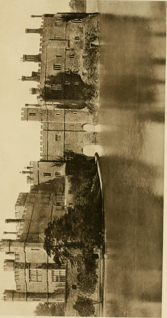 An illustration from The castles of England, their story and structure, 1896, leaf 60