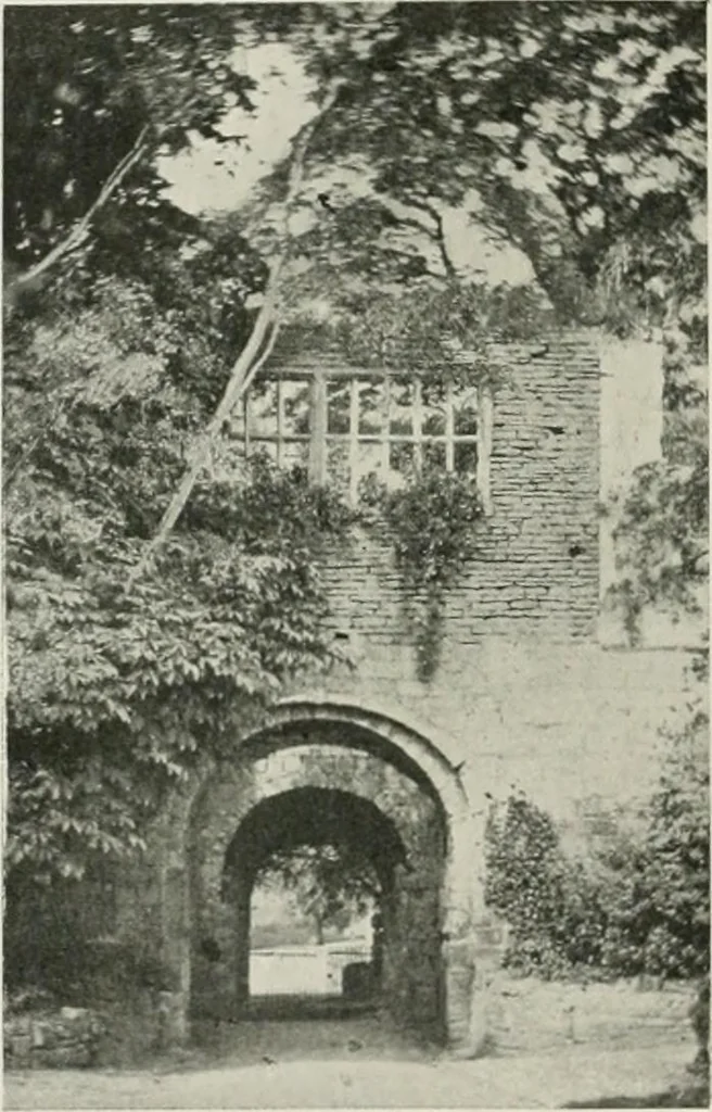 An illustration from The castles of England, their story and structure, 1896, leaf 313