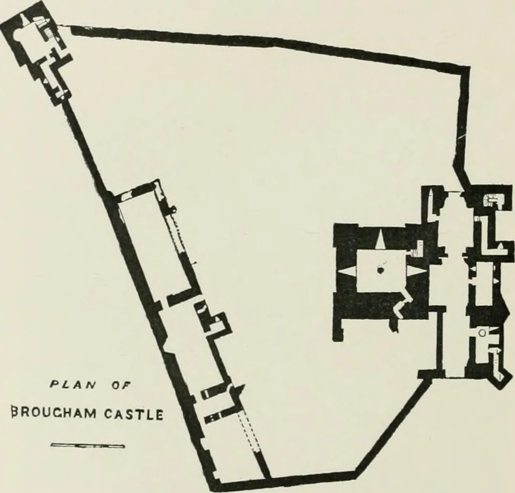 An illustration from The castles of England, their story and structure, 1896, leaf 329