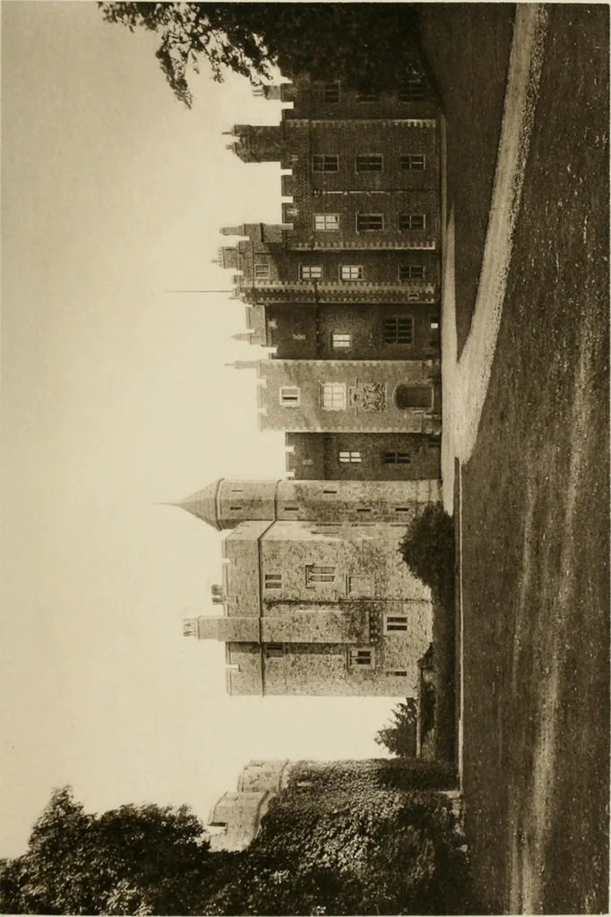 An illustration from The castles of England, their story and structure, 1896, leaf 76