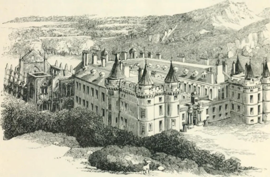 An illustration from The castles, palaces, and prisons of Mary of Scotland, 1850, leaf 138