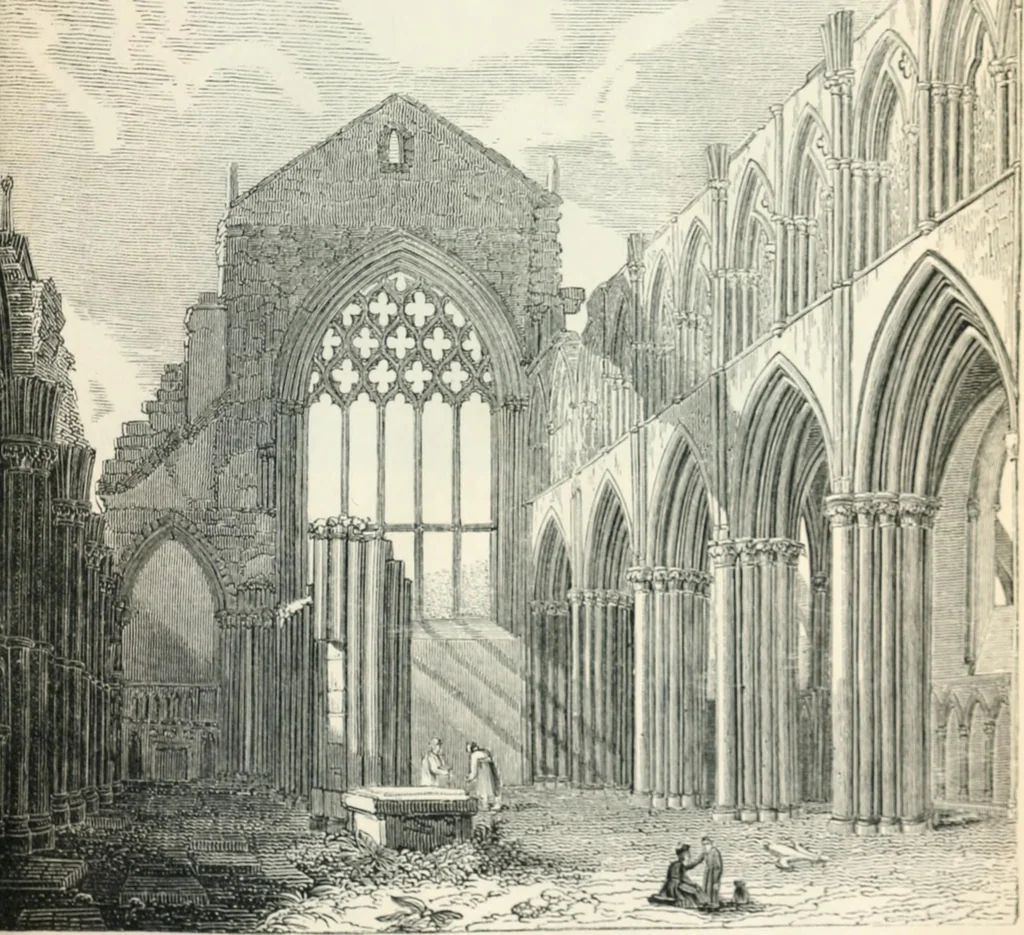 An illustration from The castles, palaces, and prisons of Mary of Scotland, 1850, leaf 174