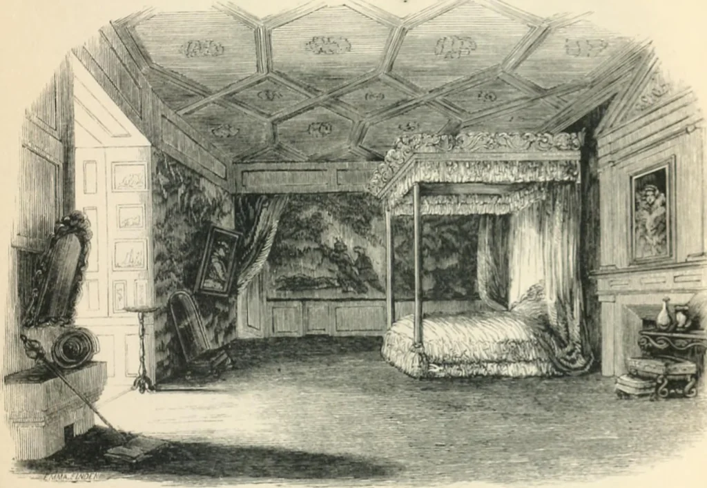 An illustration from The castles, palaces, and prisons of Mary of Scotland, 1850, leaf 176