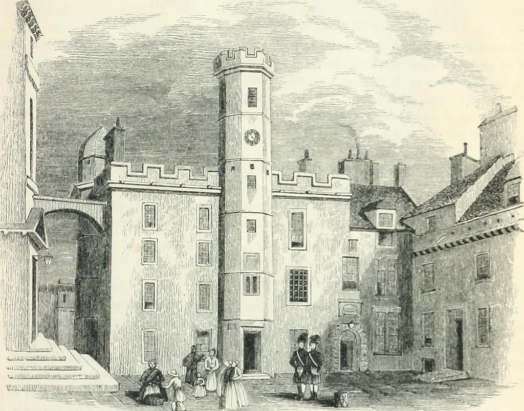 An illustration from The castles, palaces, and prisons of Mary of Scotland, 1850, leaf 290