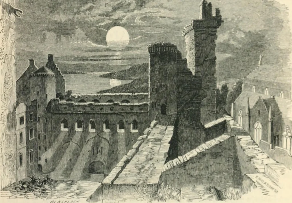 An illustration from The castles, palaces, and prisons of Mary of Scotland, 1850, leaf 34