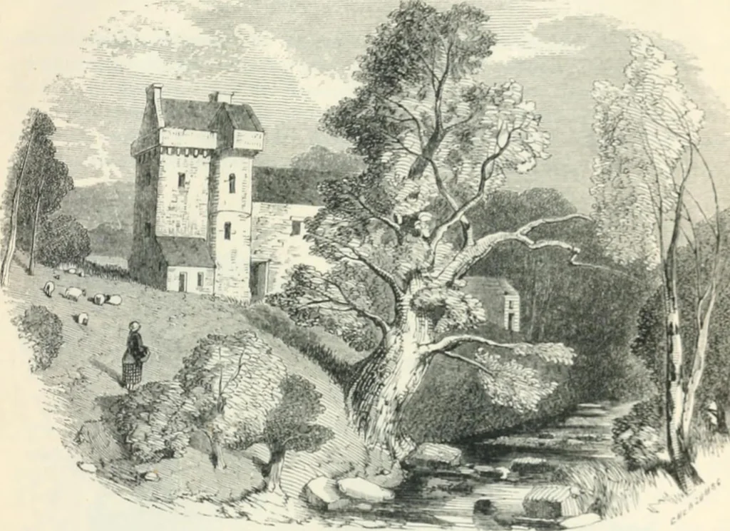 An illustration from The castles, palaces, and prisons of Mary of Scotland, 1850, leaf 380