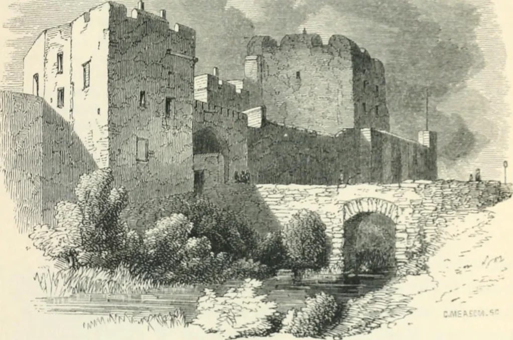An illustration from The castles, palaces, and prisons of Mary of Scotland, 1850, leaf 442