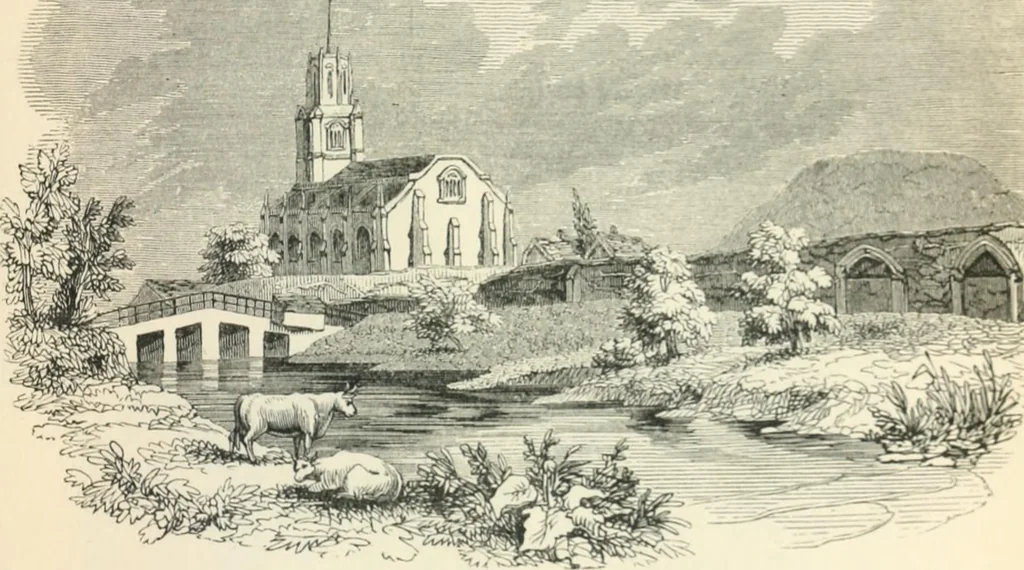 An illustration from The castles, palaces, and prisons of Mary of Scotland, 1850, leaf 508