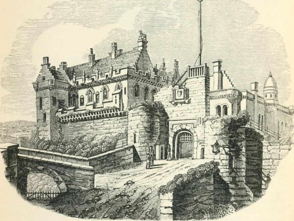 An illustration from The castles, palaces, and prisons of Mary of Scotland, 1850, leaf 68