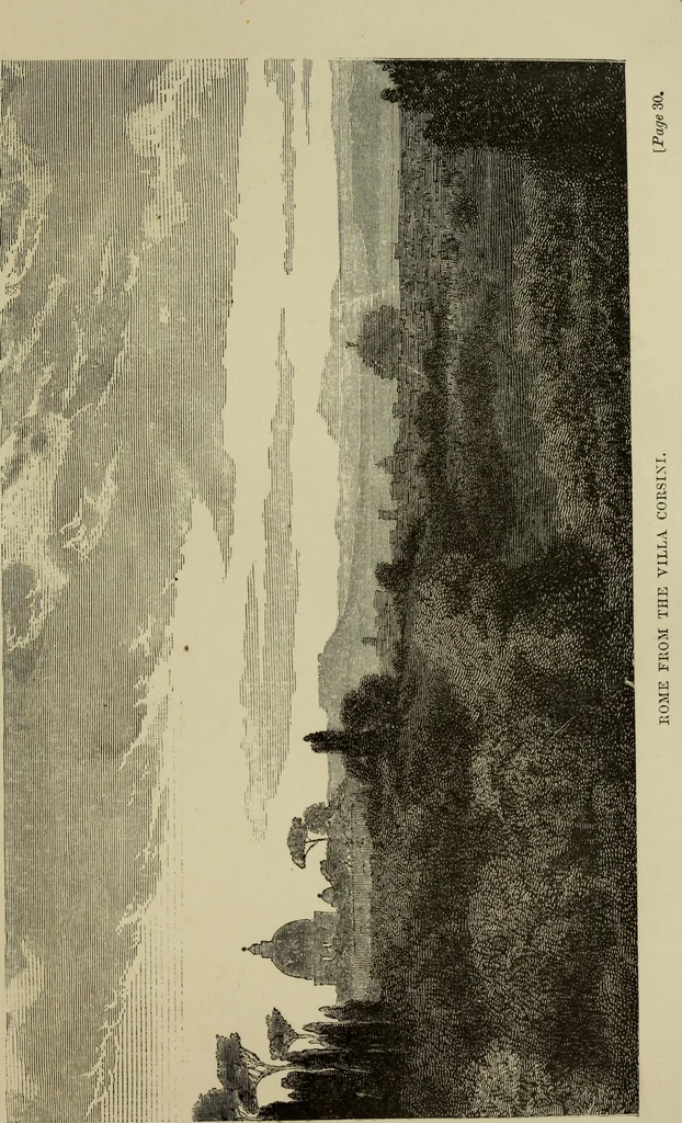 An illustration from Castle St. Angelo ; and, The evil eye : being additional chapters to "Roba di Roma", 1877, leaf 44