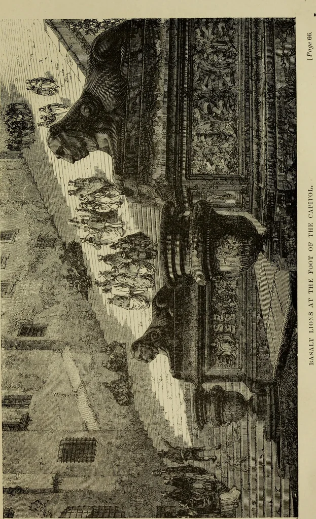 An illustration from Castle St. Angelo ; and, The evil eye : being additional chapters to "Roba di Roma", 1877, leaf 86