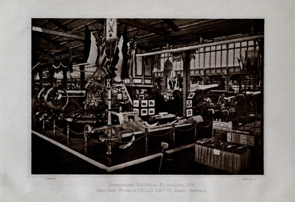 An illustration from Cast-steel manufactory of Fried. Krupp, near Essen, Germany, 1876, leaf 4