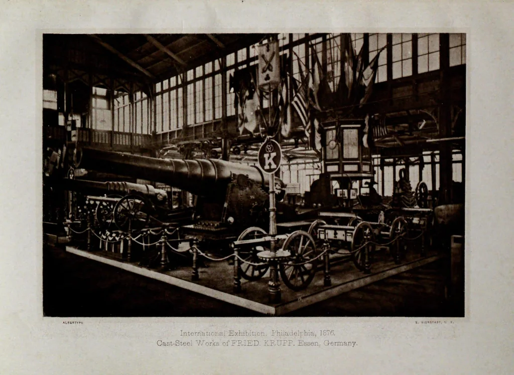 An illustration from Cast-steel manufactory of Fried. Krupp, near Essen, Germany, 1876, leaf 5