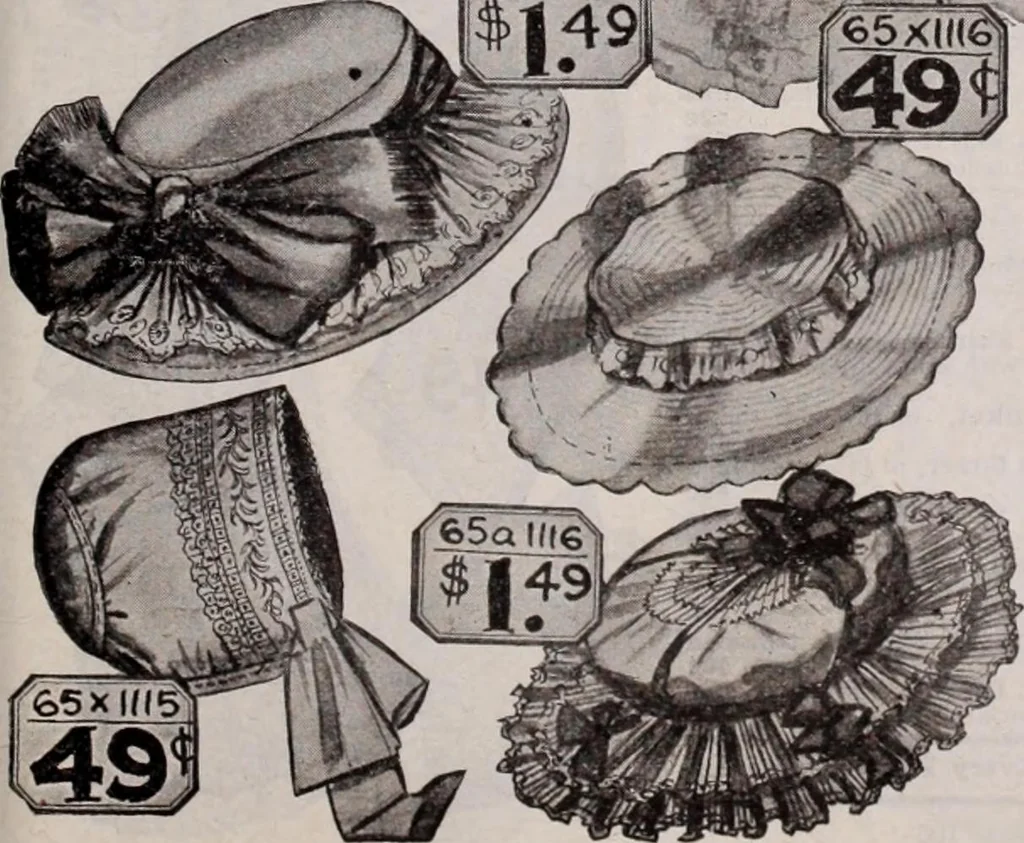 An illustration from [Catalog]., 1908, leaf 112