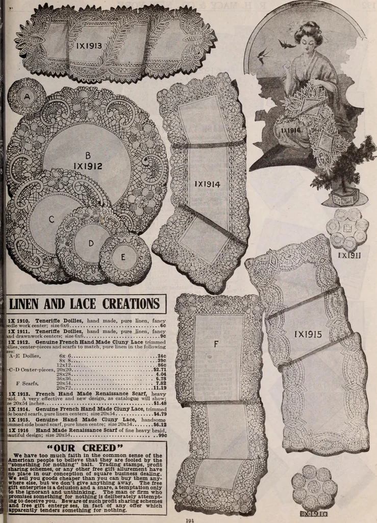 An illustration from [Catalog]., 1908, leaf 192