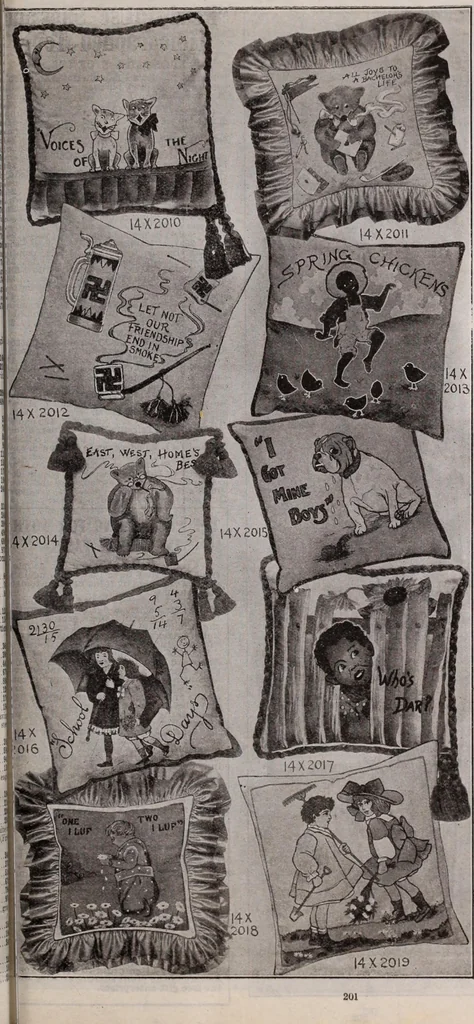 An illustration from [Catalog]., 1908, leaf 202
