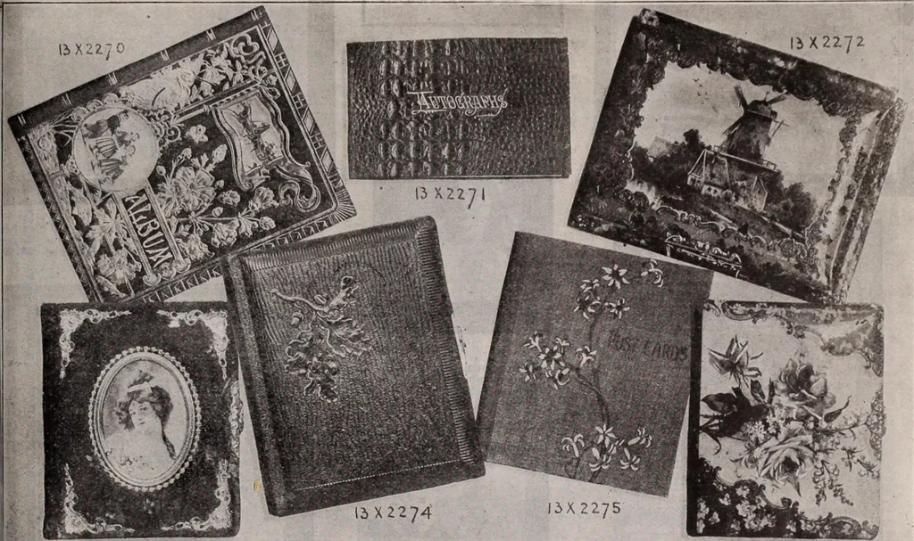 An illustration from [Catalog]., 1908, leaf 228