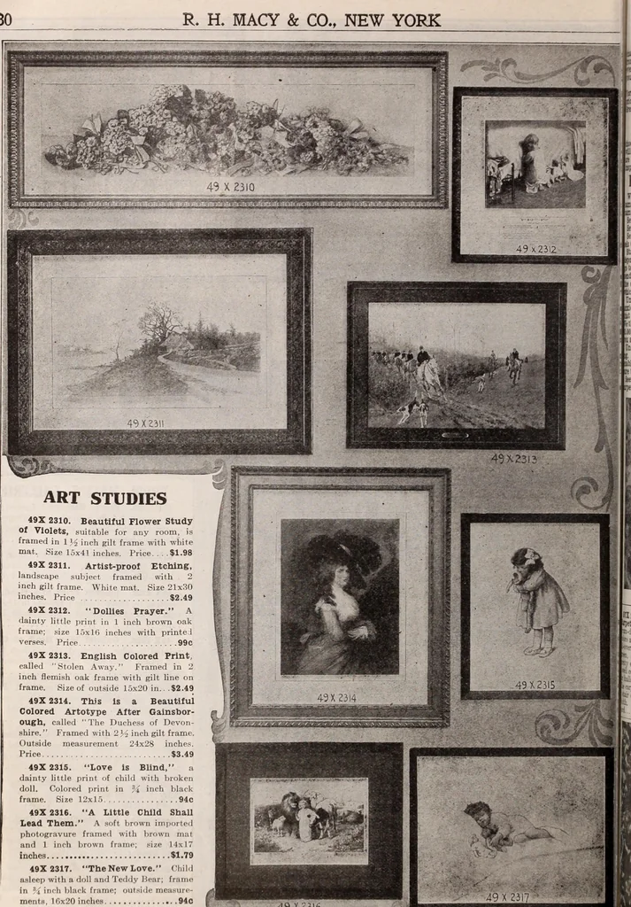 An illustration from [Catalog]., 1908, leaf 231