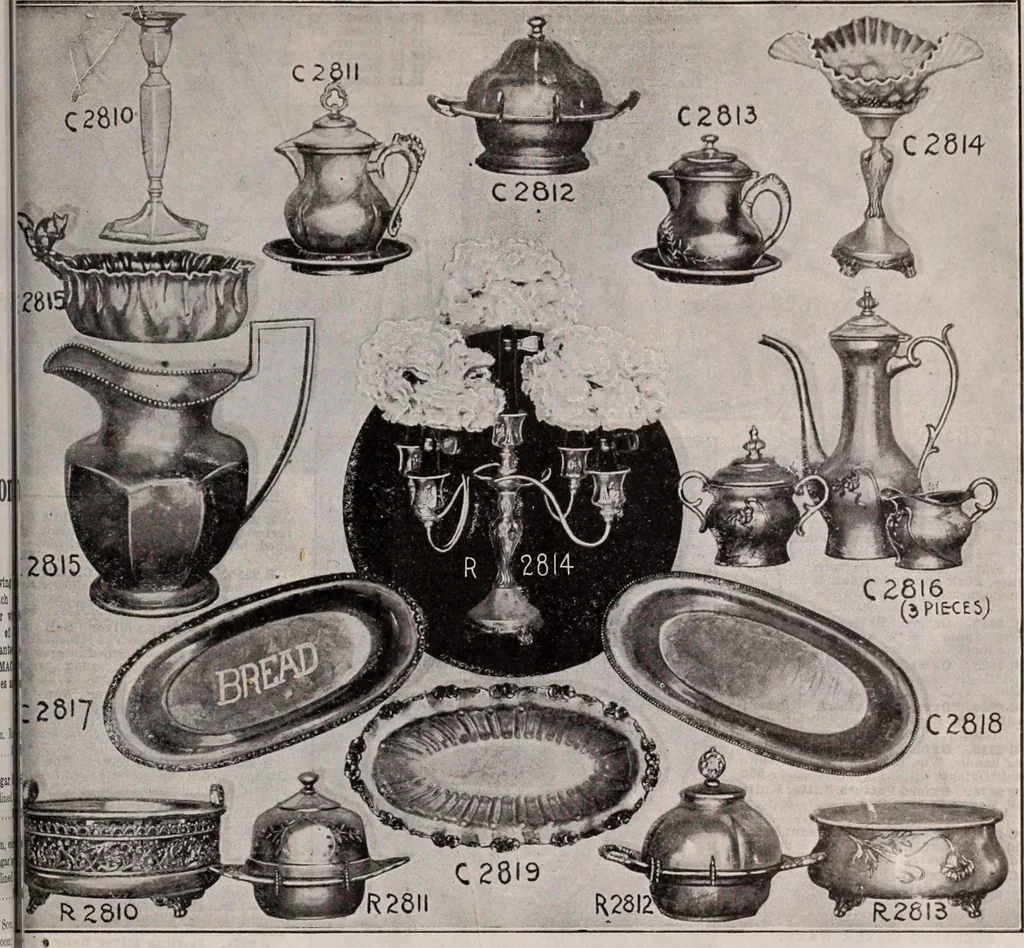 An illustration from [Catalog]., 1908, leaf 244