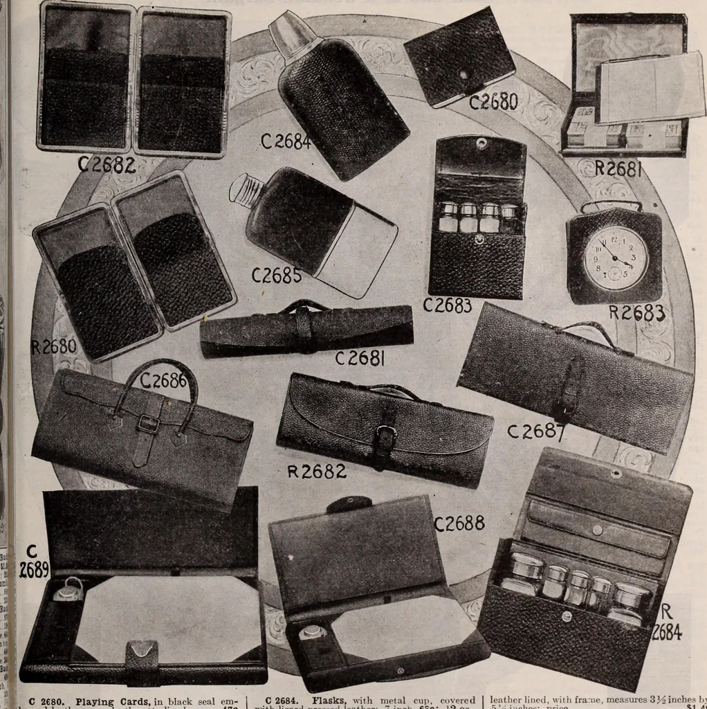 An illustration from [Catalog]., 1908, leaf 252