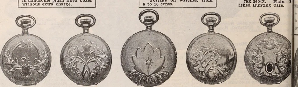 An illustration from [Catalog]., 1908, leaf 261