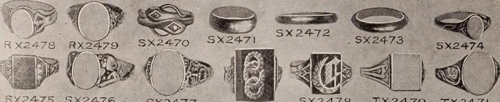 An illustration from [Catalog]., 1908, leaf 267