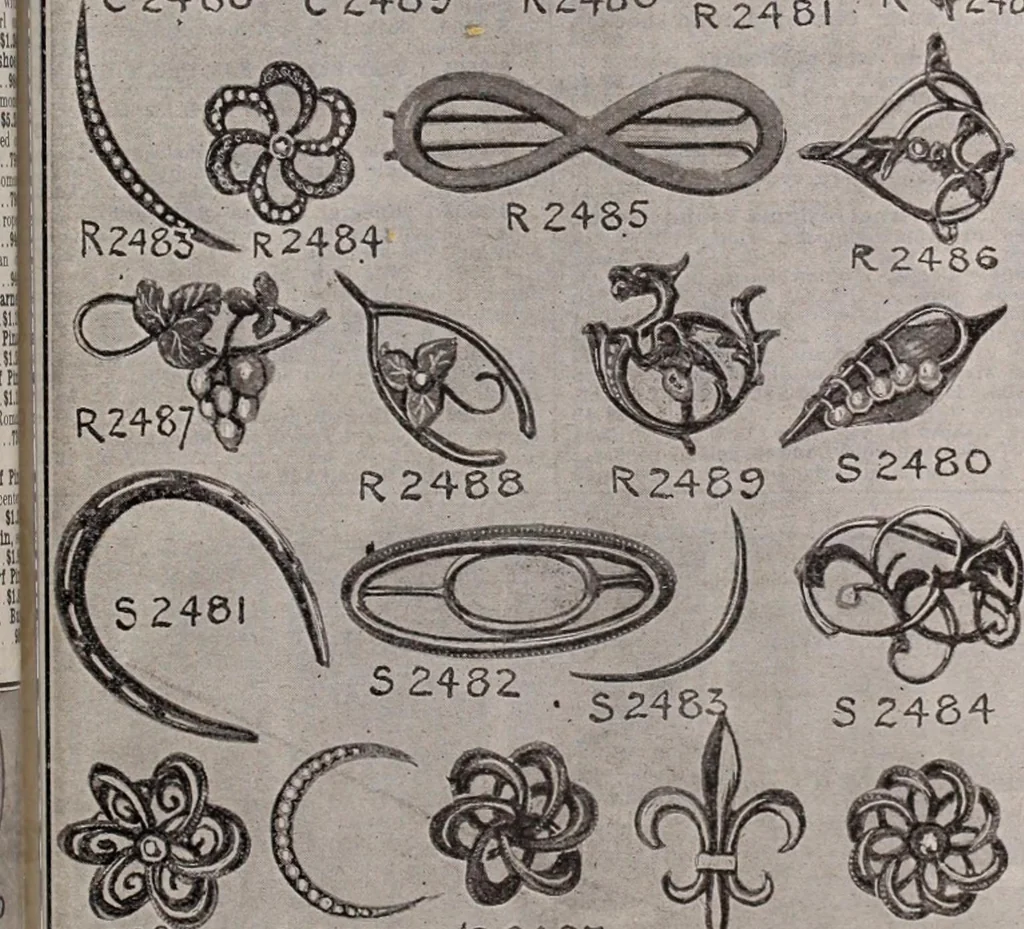 An illustration from [Catalog]., 1908, leaf 268