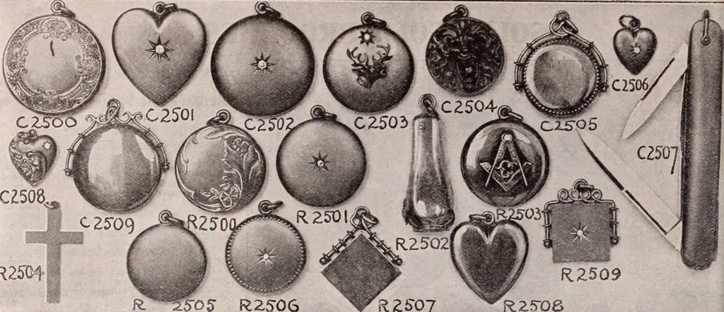 An illustration from [Catalog]., 1908, leaf 269