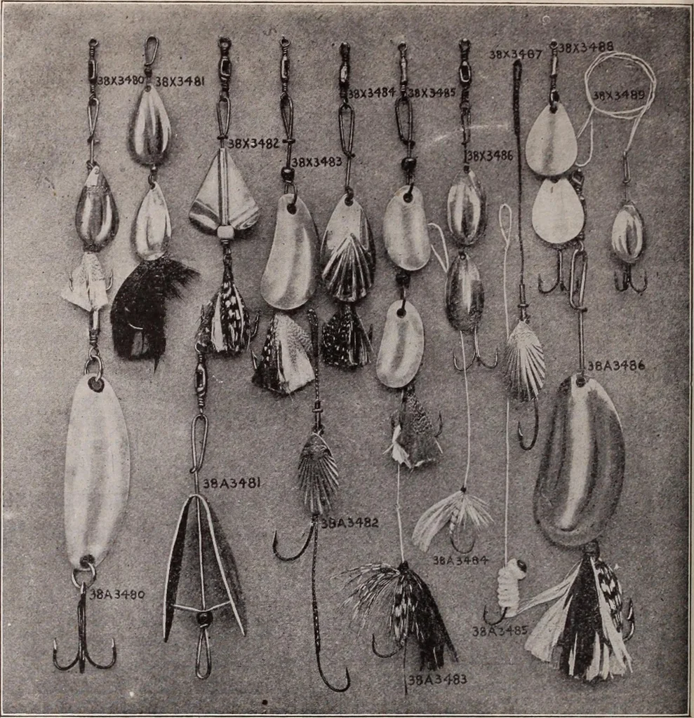An illustration from [Catalog]., 1908, leaf 349