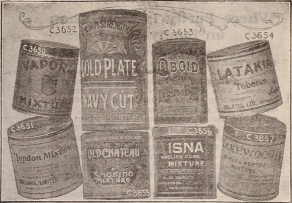 An illustration from [Catalog]., 1908, leaf 368